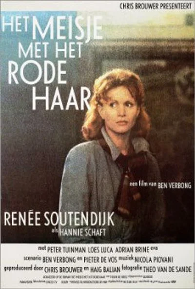 Poster Het meisje met het rode haar