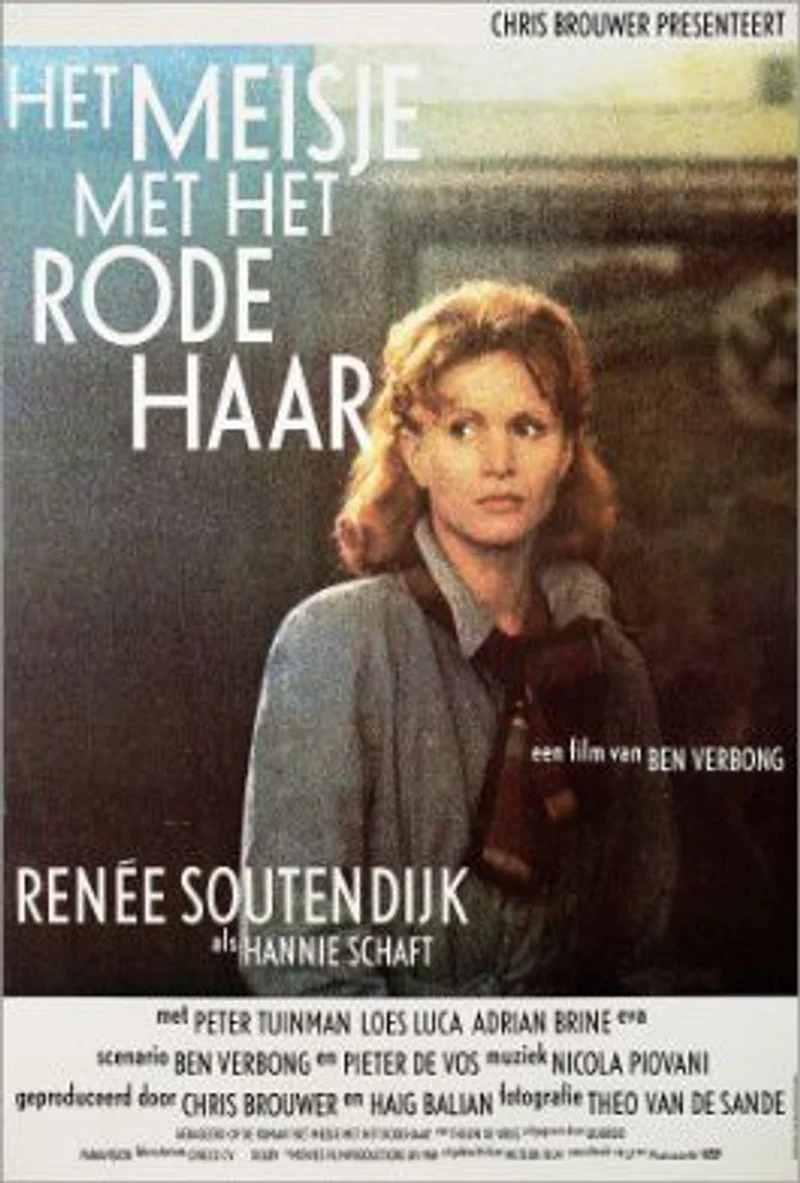 Poster van Het meisje met het rode haar