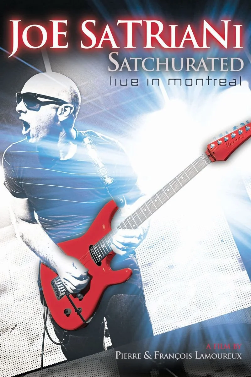 Affiche de Joe Satriani: Satchurated - Live in Montreal