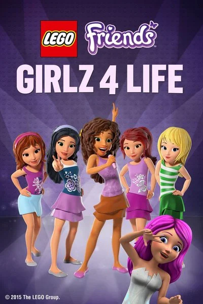 Poster LEGO Friends: Girlz 4 Life