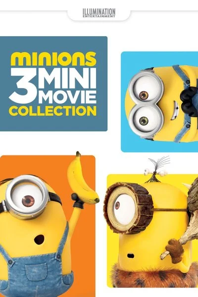Poster Minions: 3 Mini Movie Collection