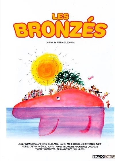 Affiche Les Bronzés