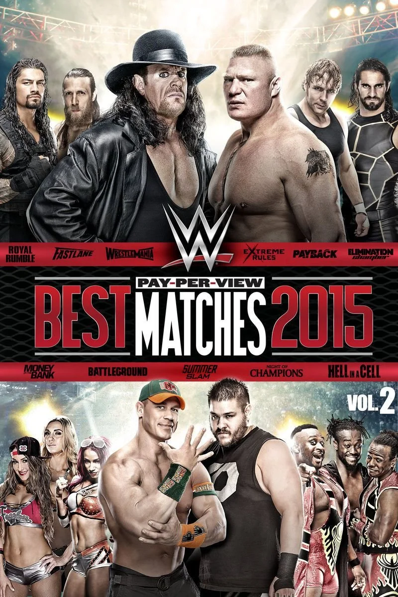 Poster van WWE: Best Pay-Per-View Matches 2015 - Volume 2