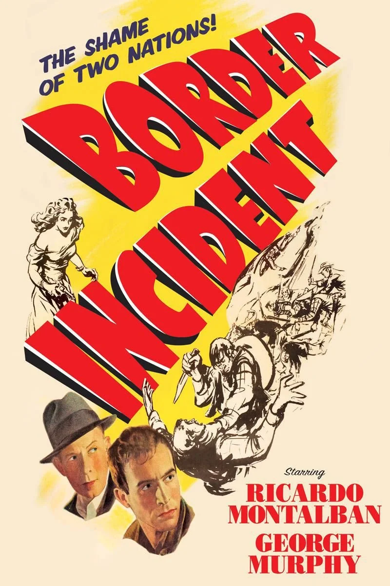 Poster van Border Incident