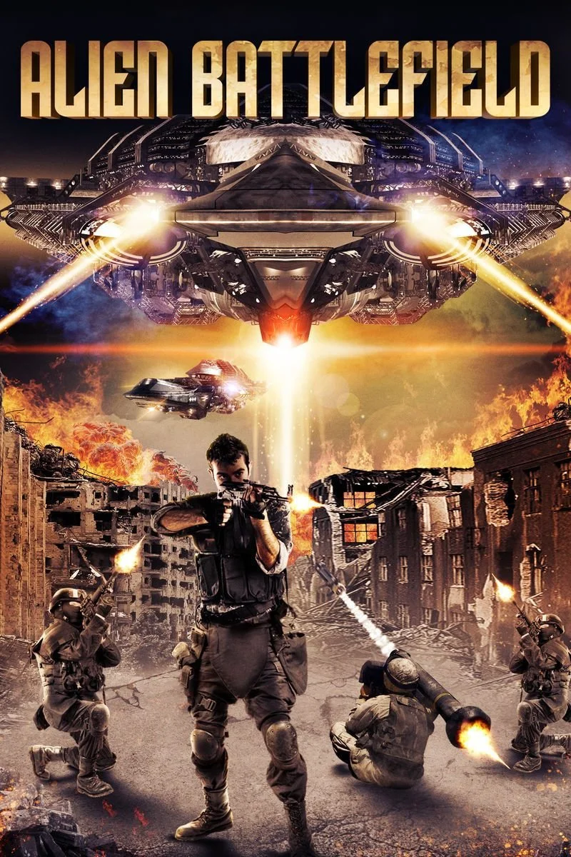 Poster van Alien Battlefield