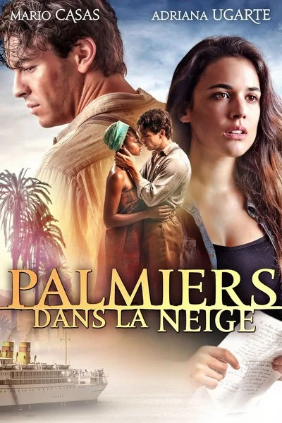 Poster Palmiers dans la neige