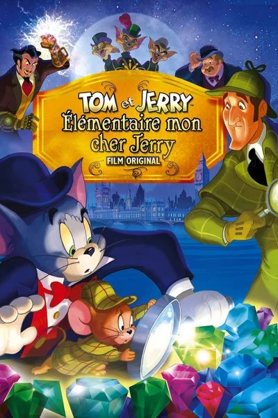 Poster Tom and Jerry Meet Sherlock Holmes