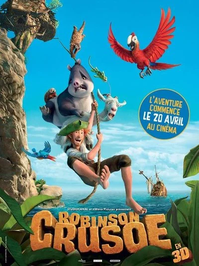 Affiche Robinson Crusoe ( VF )