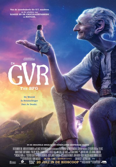 Affiche Le BGG - le Bon Gros Géant