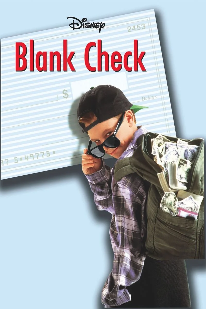 Poster van Blank Check