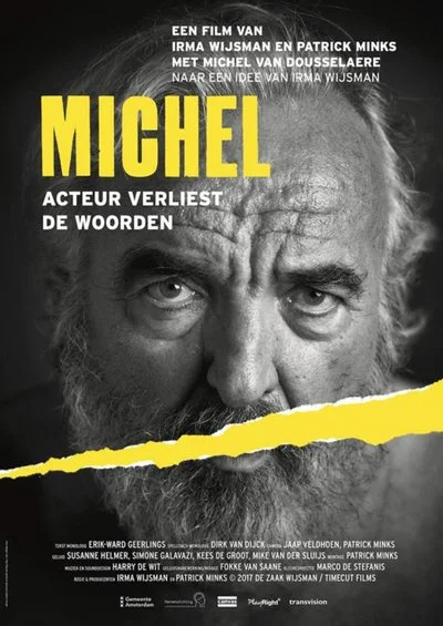 Poster Michel, acteur verliest de woorden