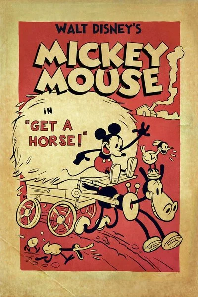 Affiche À cheval!