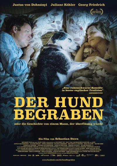 Poster Der Hund begraben