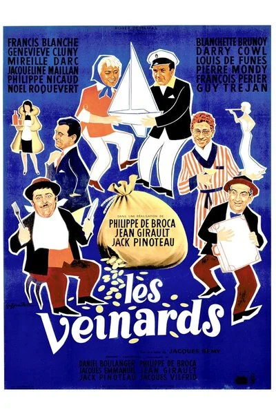 Affiche Les veinards
