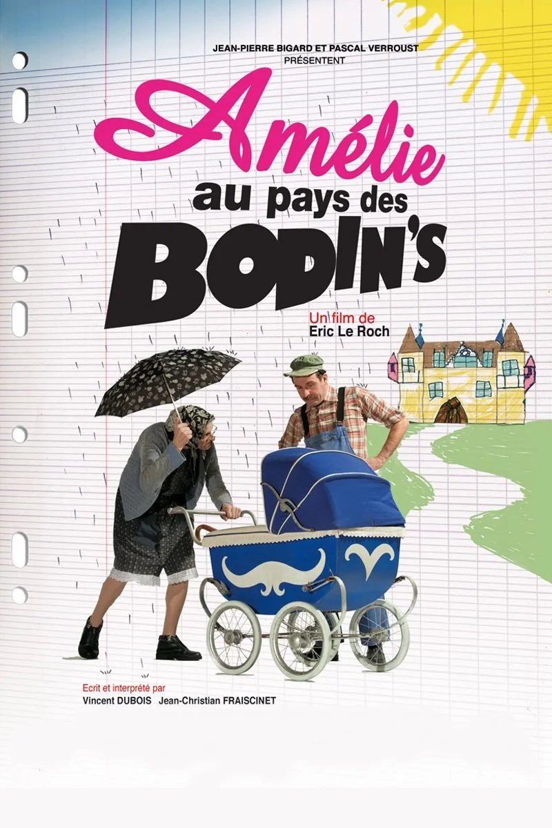 Poster van Amélie au pays des Bodin's