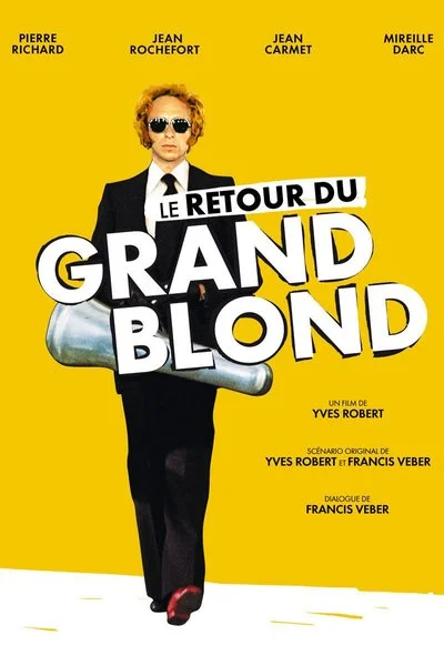 Affiche Le retour du grand blond