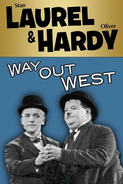 Poster Laurel and Hardy: Way Out West