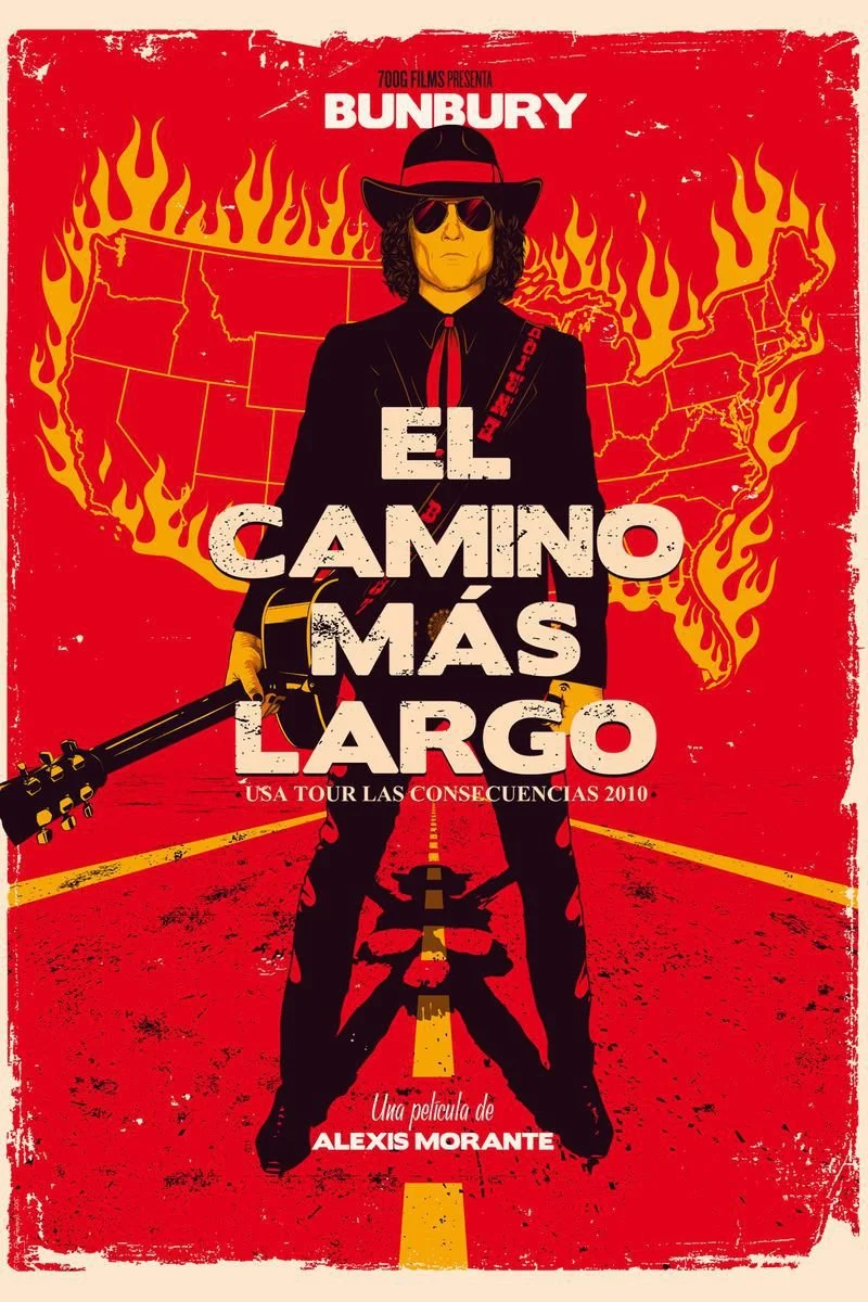 Poster van Enrique Bunbury - El Camino Más Largo