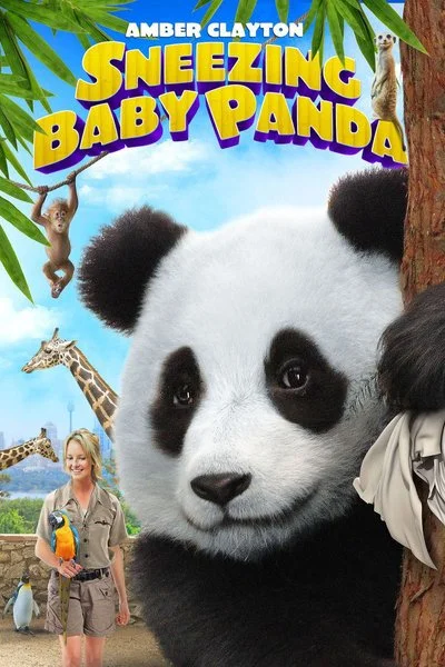 Poster Sneezing Baby Panda