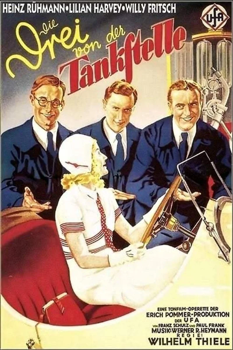Affiche de Die Drei von der Tankstelle