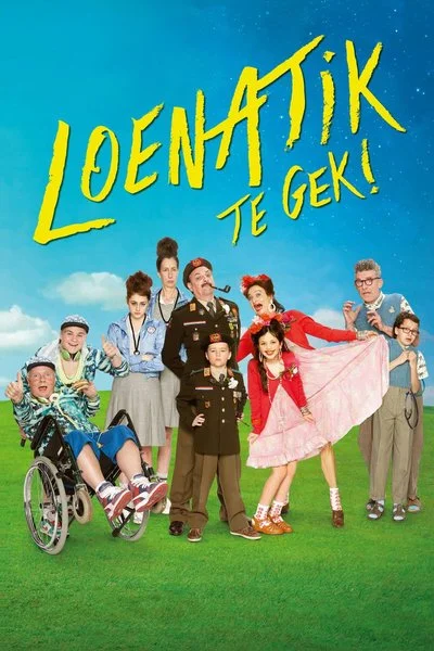 Affiche Loenatik, te gek!