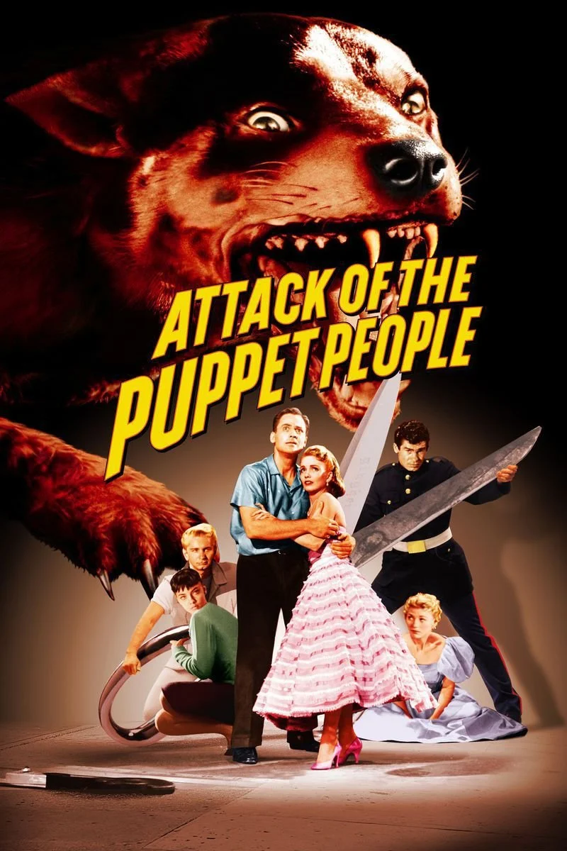 Affiche de Attack of the Puppet People