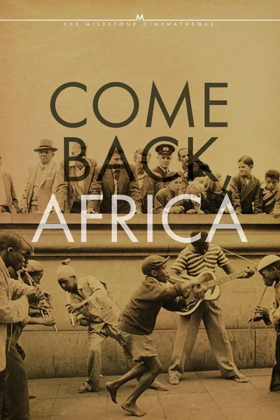 Poster Come Back, Africa