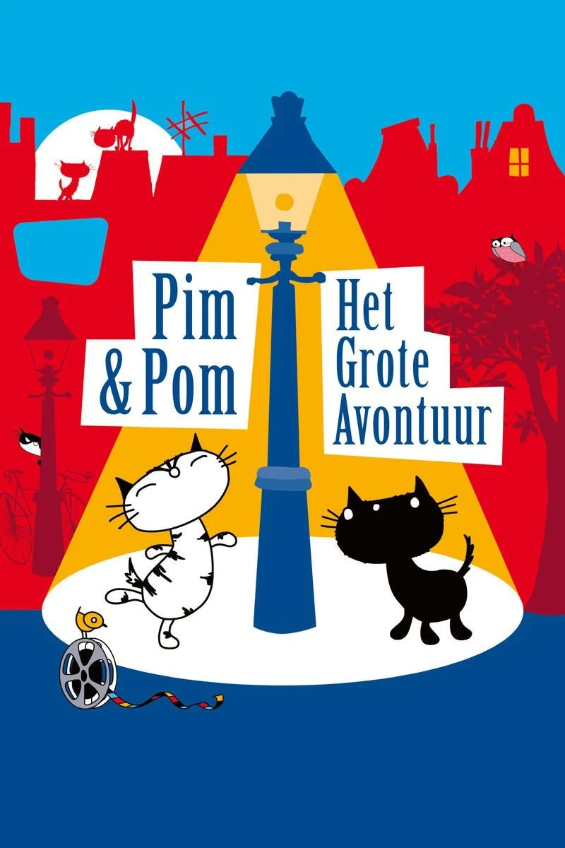 Poster van Pim & Pom: het grote avontuur