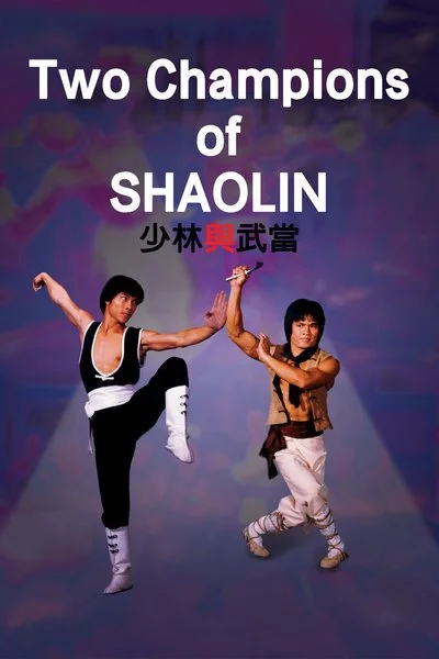 Poster Two Champions of Shaolin