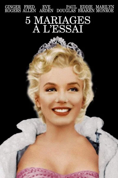 Affiche 5 mariages à l’essai