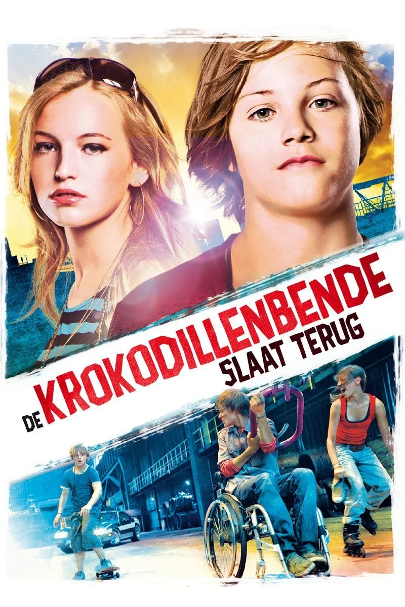 Poster van De krokodillenbende slaat terug