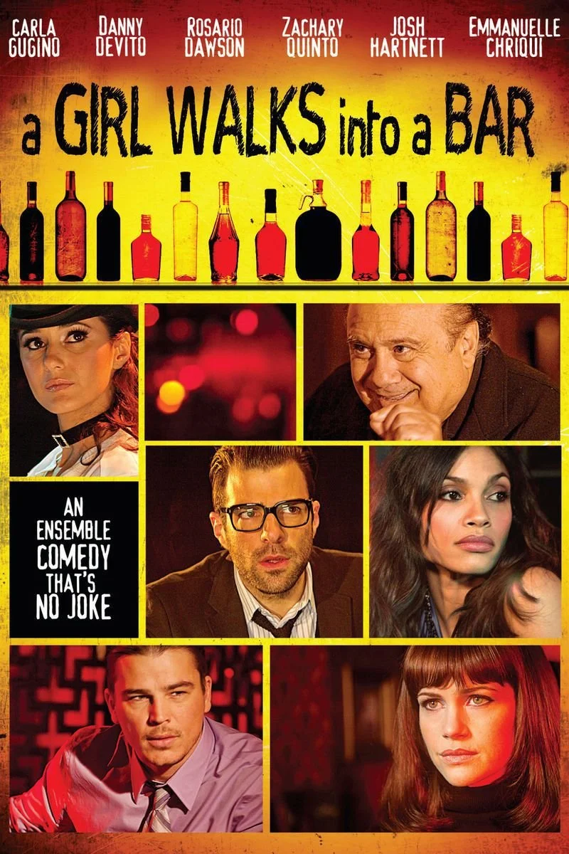 Poster van Girl Walks Into a Bar