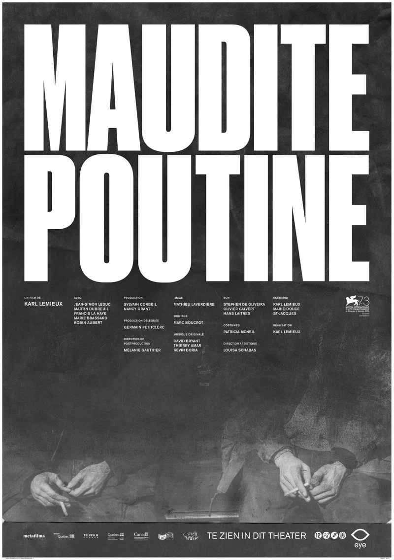 Poster van Maudite Poutine