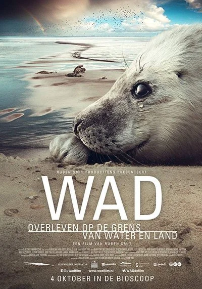 Affiche Wad: Overleven op de Grens van Water en Land
