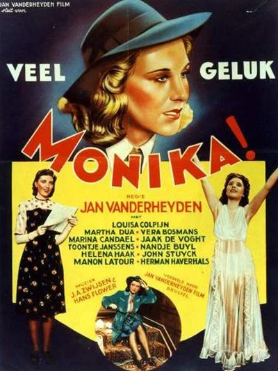 Poster Veel Geluk Monika