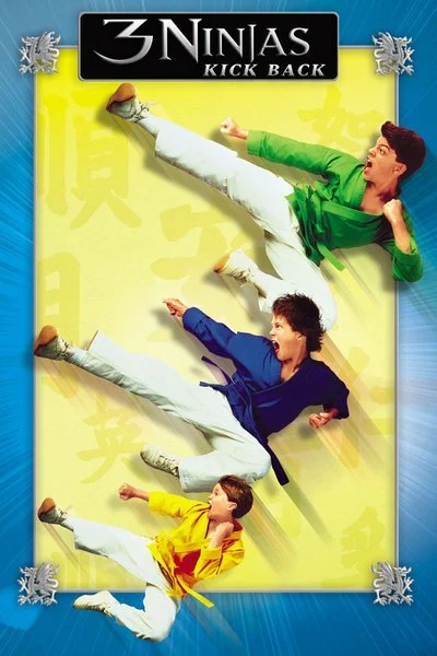 Poster 3 Ninjas Kick Back
