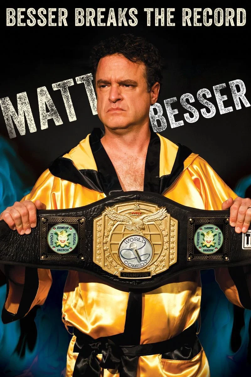 Poster van Matt Besser: Besser Breaks the Record