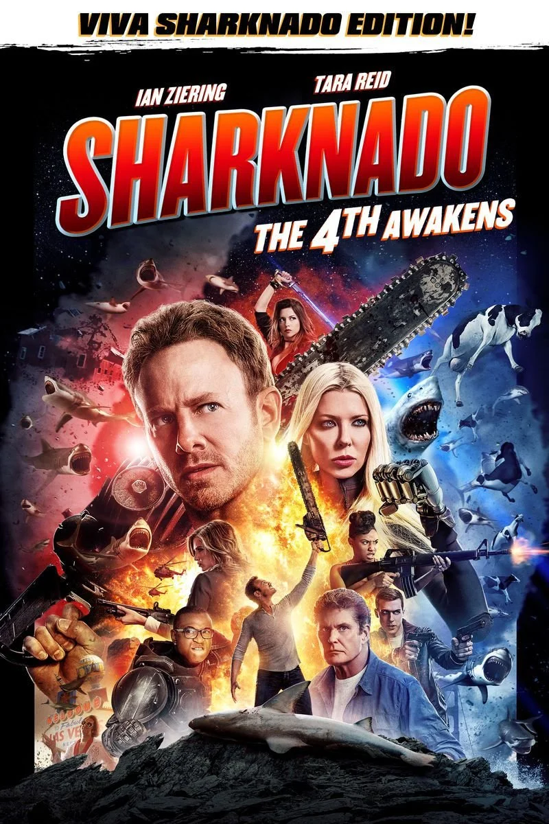 Poster van Sharknado: The 4th Awakens