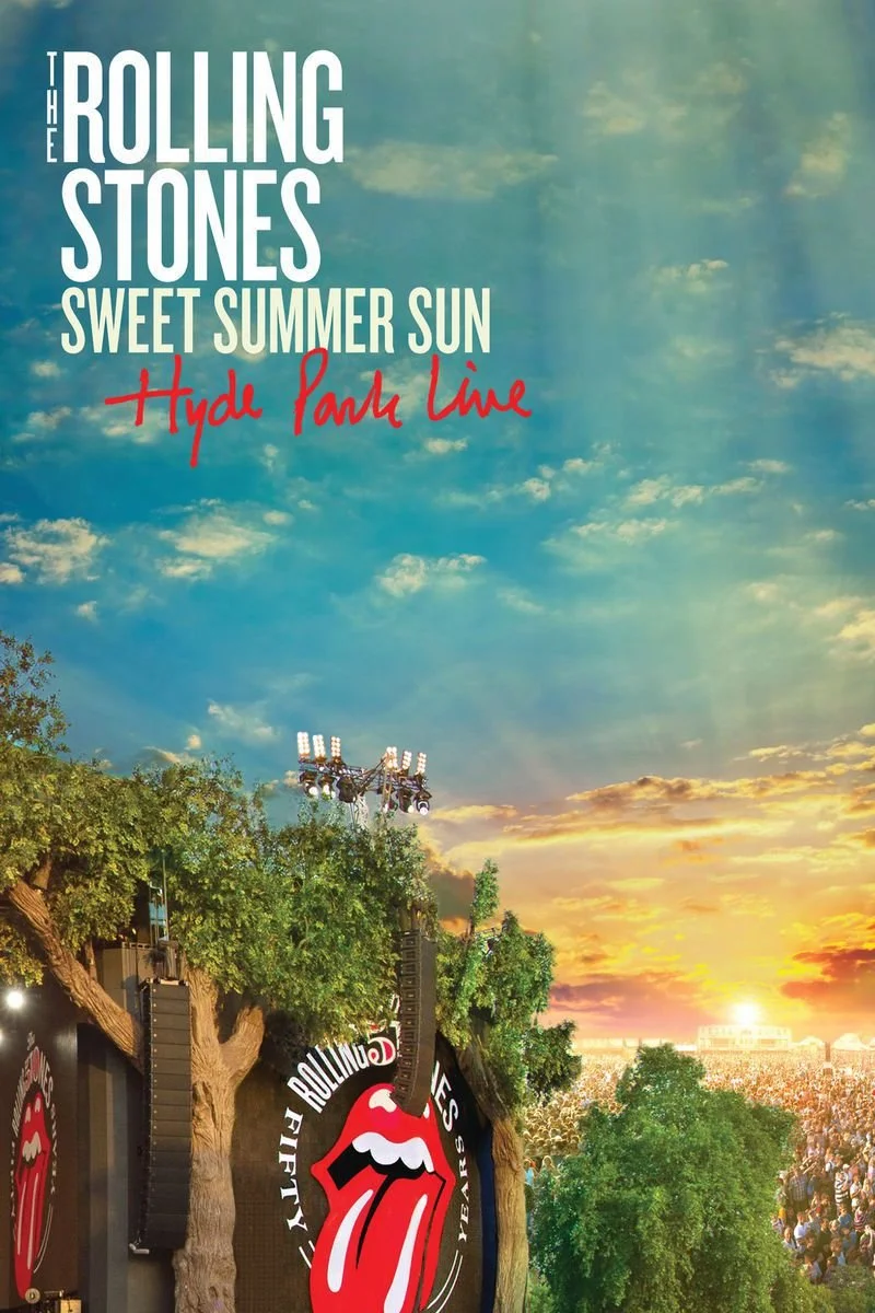 Affiche de The Rolling Stones Sweet Summer Sun Hyde Park Live