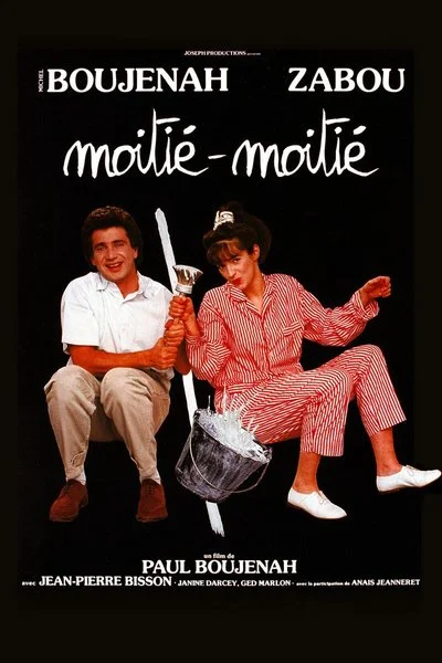 Affiche Moitié-moitié