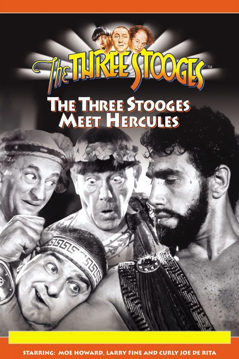 Poster van The Three Stooges Meet Hercules