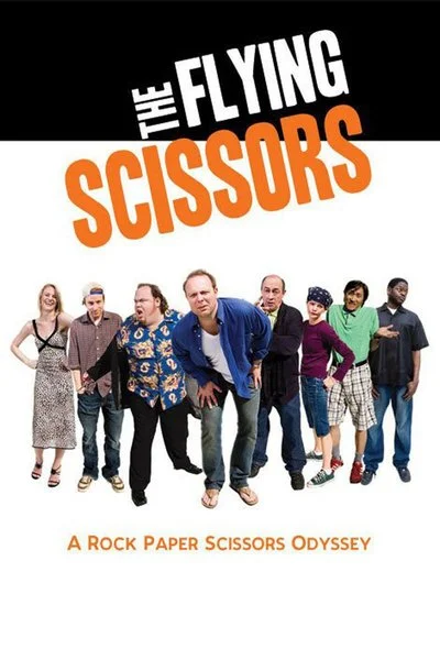Poster Flying Scissors