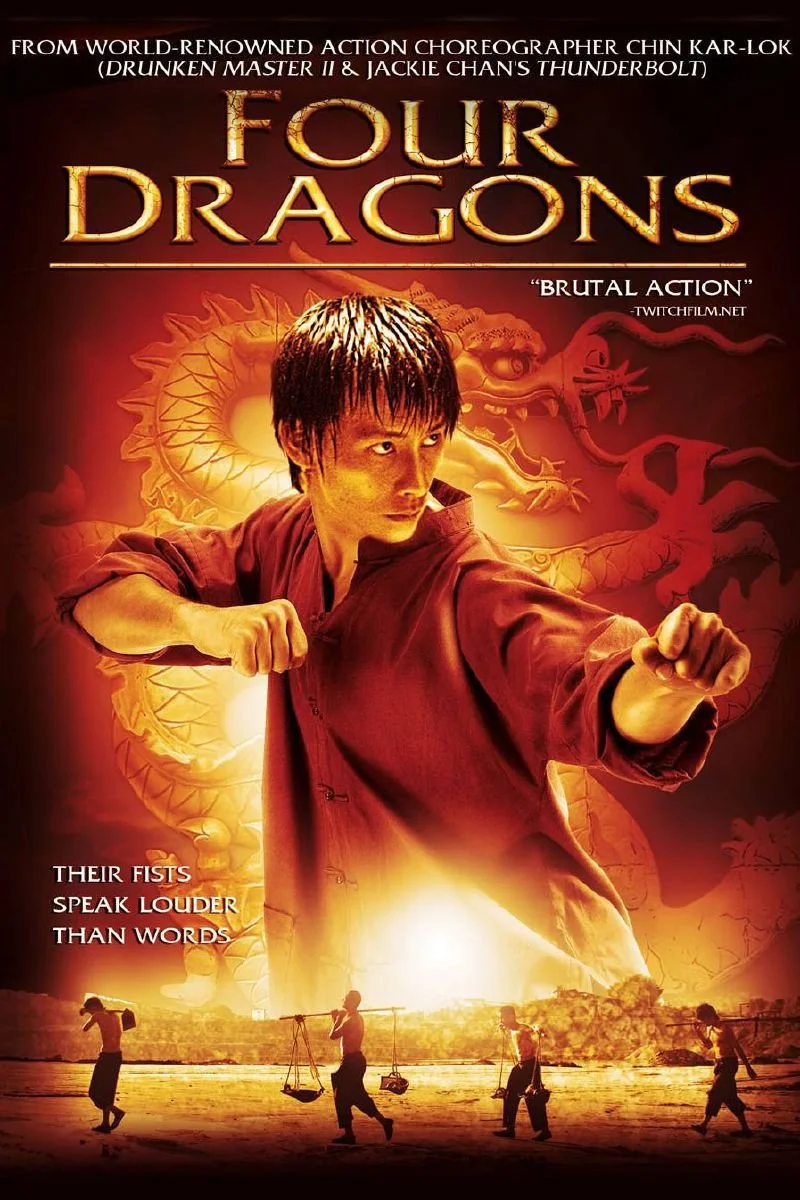 Poster van Four Dragons
