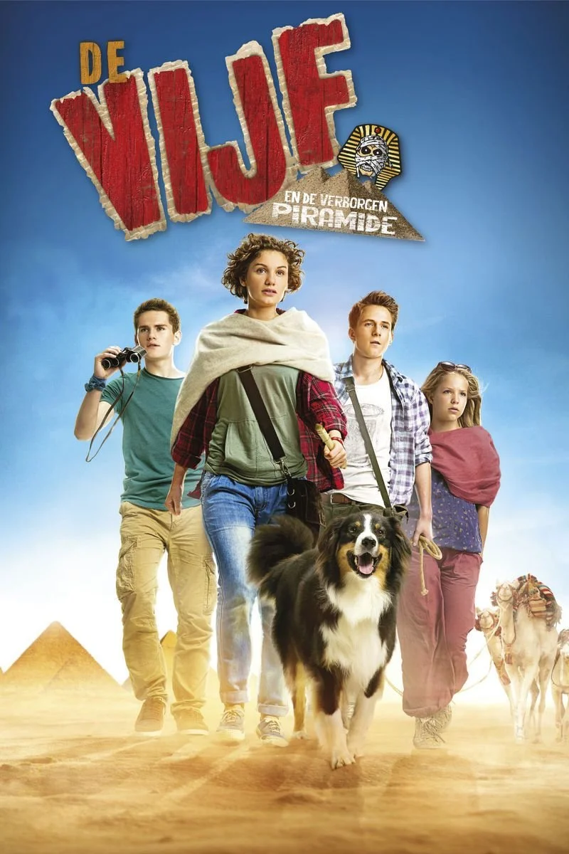 Affiche de De Vijf en de Verborgen Piramide