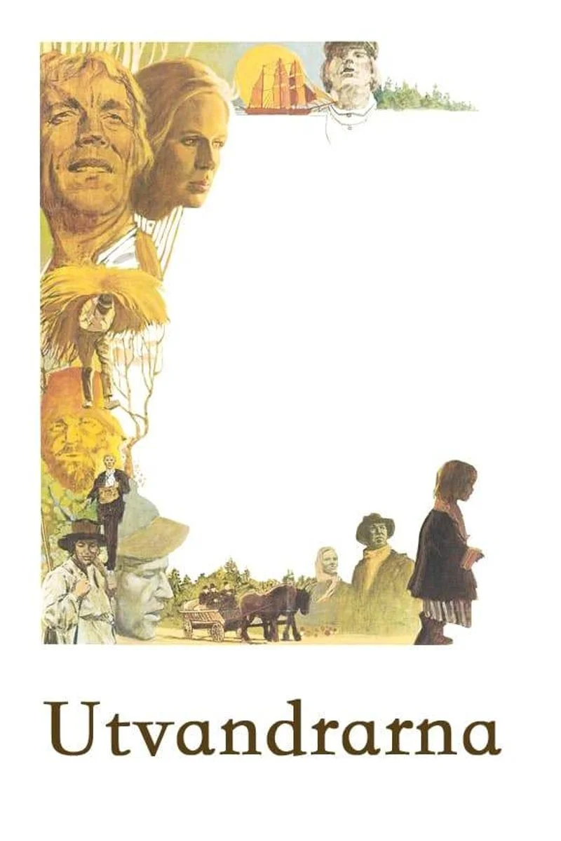 Poster van Utvandrarna
