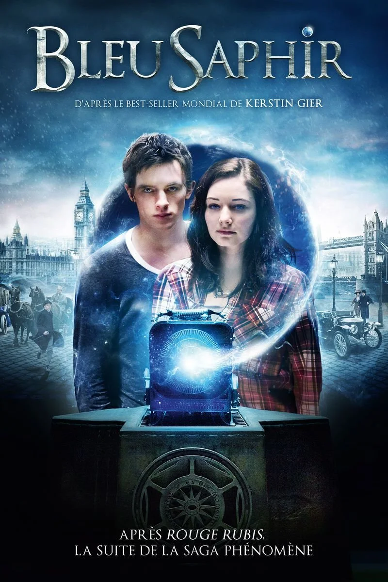 Affiche de Bleu saphir