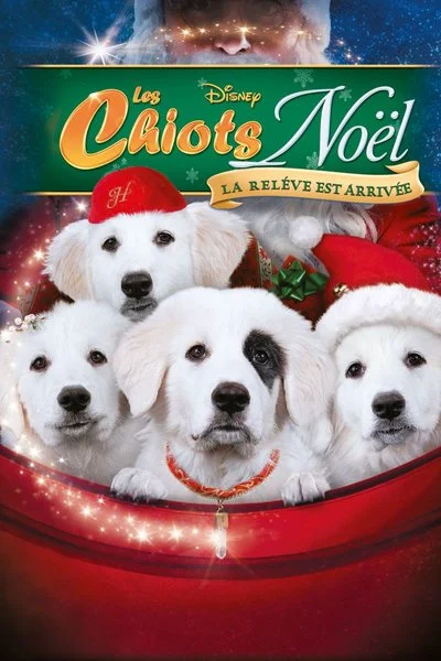 Affiche Les Chiots Noël, la relève est arrivée