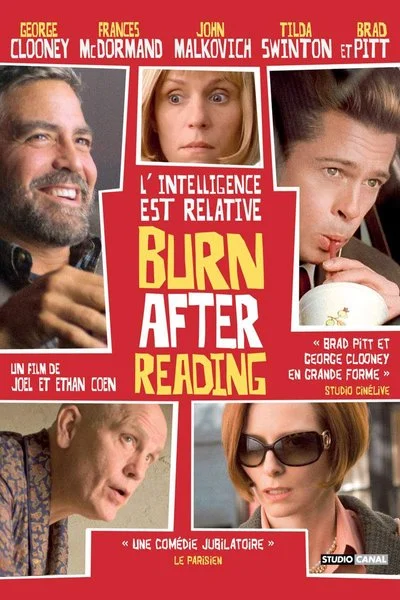 Poster Burn After Reading