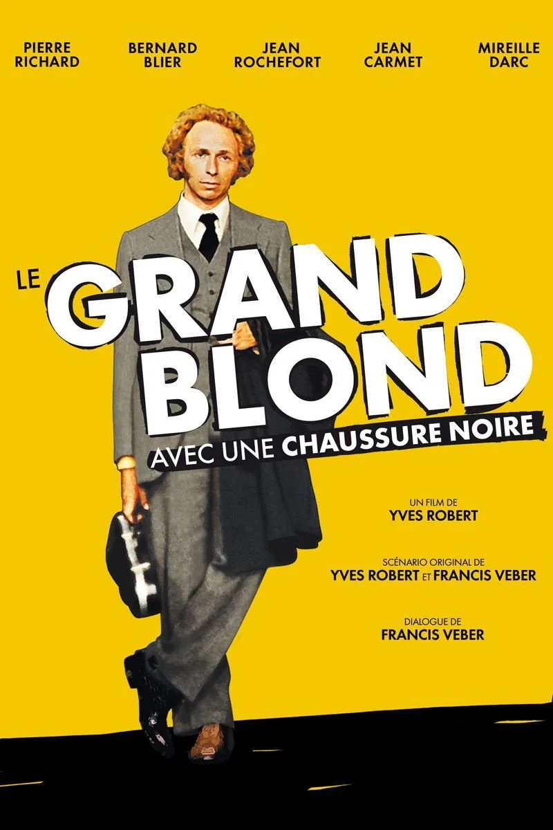 Poster van Le Grand Blond avec une chaussure noire
