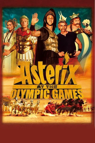 Affiche Astérix Aux Jeux Olympiques